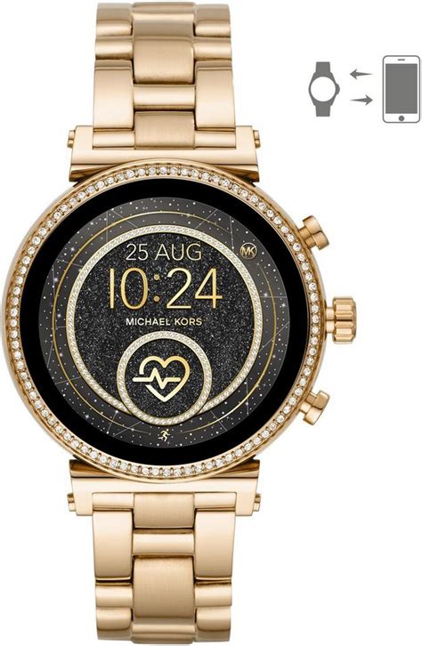 michael kors smartwatch bling sofie|Michael Kors access touchscreen smartwatch.